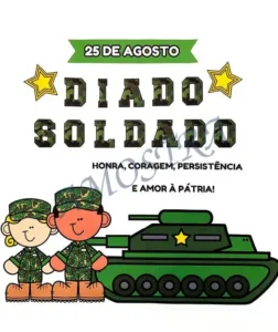 Amostra do material 19- Painel Dia do Soldado