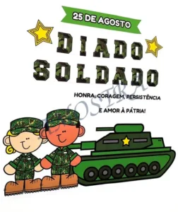 Amostra do material 19- Painel Dia do Soldado