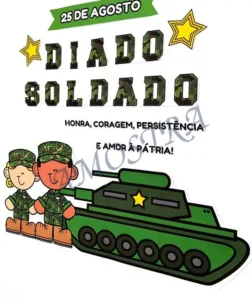 Amostra do material 19- Painel Dia do Soldado