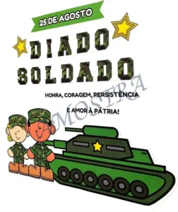 Amostra do material 19- Painel Dia do Soldado