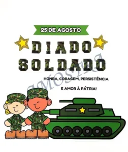 Amostra do material 19- Painel Dia do Soldado