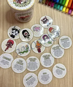 Amostra do material 19- Personagens na Lata Folclore