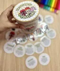 Amostra do material 19- Personagens na Lata Folclore