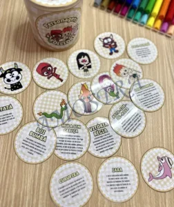 Amostra do material 19- Personagens na Lata Folclore