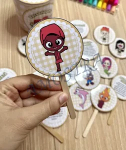 Amostra do material 19- Personagens na Lata Folclore