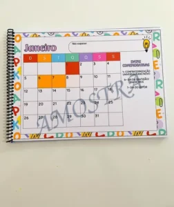 Amostra do material 2- Calendário Datas Comemorativas 2025
