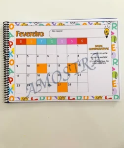 Amostra do material 2- Calendário Datas Comemorativas 2025