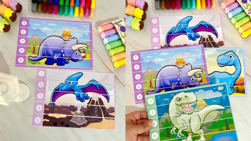 2 quebra cabeca dinossauro capa