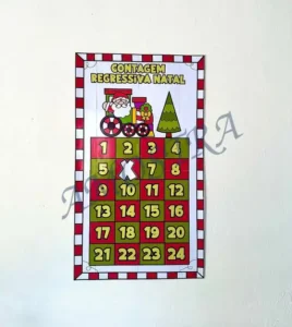 Amostra do material 20- Contagem regressiva