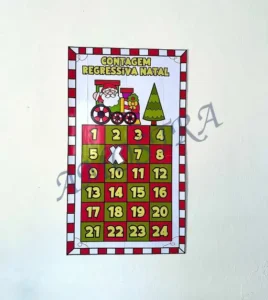 Amostra do material 20- Contagem regressiva