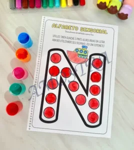 Amostra do material 21- Alfabeto Sensorial