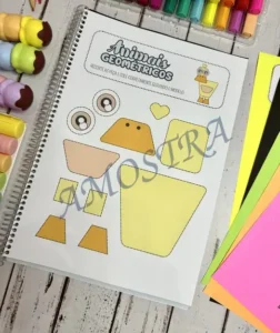 Amostra do material 21- Animais Geométricos