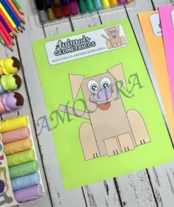 Amostra do material 21- Animais Geométricos
