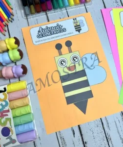 Amostra do material 21- Animais Geométricos