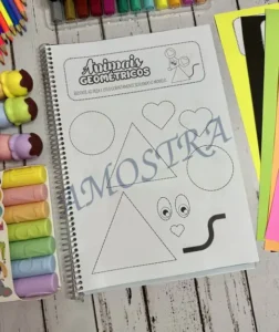 Amostra do material 21- Animais Geométricos