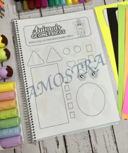 Amostra do material 21- Animais Geométricos