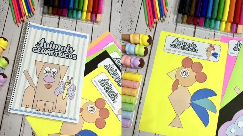 21 animais geometricos capa