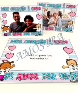 Amostra do material 21- Kit Quem cuida de mim