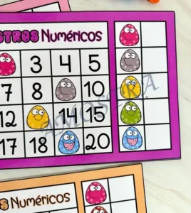 Amostra do material 21- Monstros Numéricos