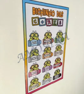 Amostra do material 22- Bichinho das Cores