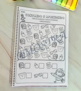 Amostra do material 23- Contando e Aprendendo
