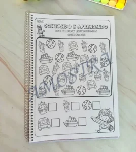 Amostra do material 23- Contando e Aprendendo
