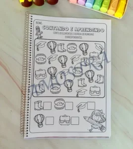 Amostra do material 23- Contando e Aprendendo