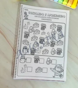 Amostra do material 23- Contando e Aprendendo