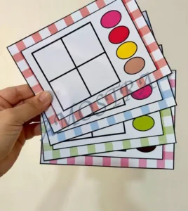 Amostra do material 23- Quadrado das Cores