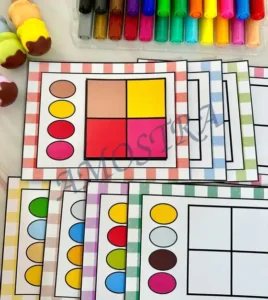 Amostra do material 23- Quadrado das Cores