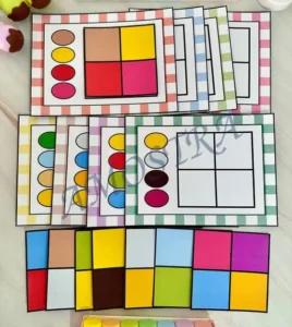 Amostra do material 23- Quadrado das Cores