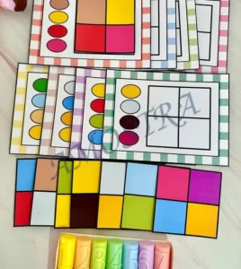 Amostra do material 23- Quadrado das Cores