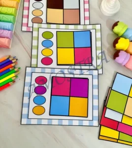 Amostra do material 23- Quadrado das Cores