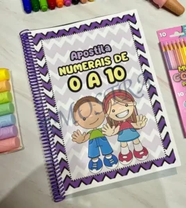 Amostra do material 24- Apostila numerais de 0 a 10