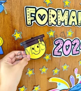 Amostra do material 24- Decoração porta Formandos