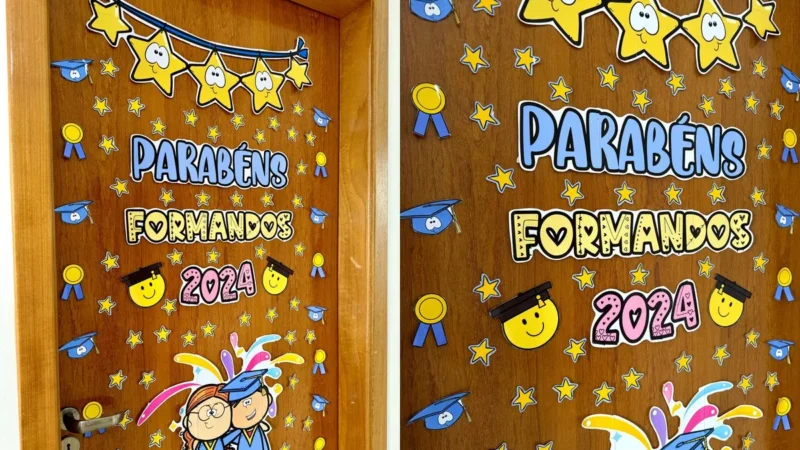 24 decoracao porta formandos capa