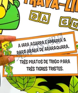Amostra do material 24- Trava Línguas da Cuca