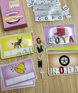 Amostra do material 25- Aprendendo Palavrinhas