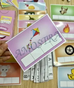 Amostra do material 25- Aprendendo Palavrinhas