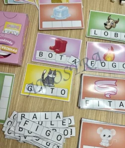 Amostra do material 25- Aprendendo Palavrinhas