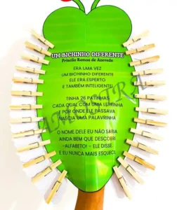 Amostra do material 25- Bichinho do Alfabeto