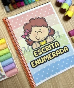 Amostra do material 25- Escrita enumerada
