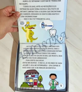 Amostra do material 25-História Jacaré com dor de Dente
