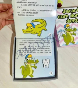 Amostra do material 25-História Jacaré com dor de Dente