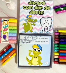 Amostra do material 25-História Jacaré com dor de Dente