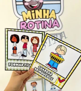 Amostra do material 25- Painel Minha Rotina