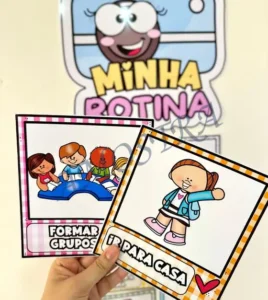Amostra do material 25- Painel Minha Rotina
