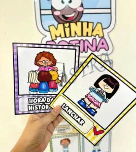 Amostra do material 25- Painel Minha Rotina