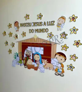 Amostra do material 25- Painel Natal Cristão