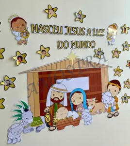 Amostra do material 25- Painel Natal Cristão